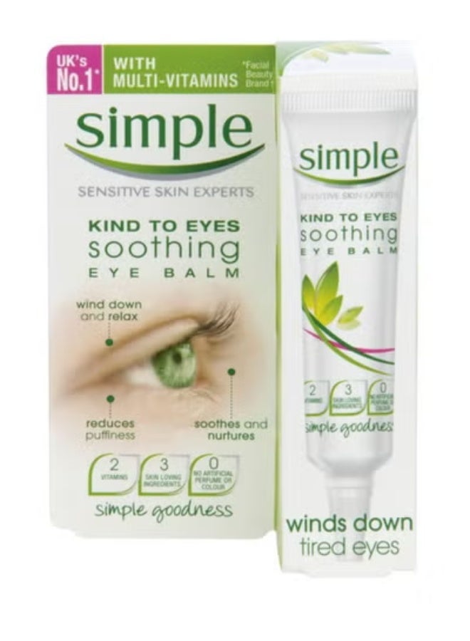 simple Kind to Eyes Soothing Eye Balm 15ml - Image 2